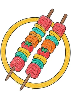 Colored example 3