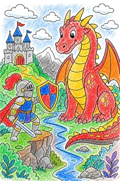 Colored example 1