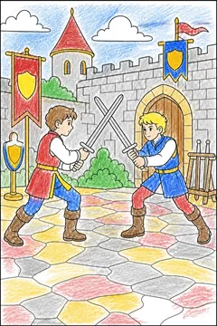 Colored example 1