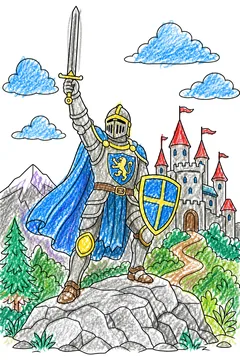 Colored example 1