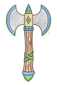 Colored example 1