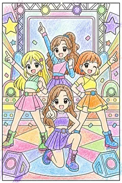 Colored example 1