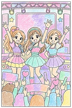 Colored example 1