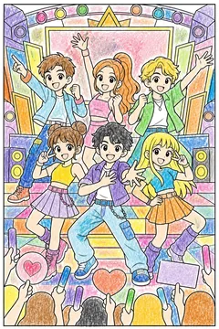 Colored example 1
