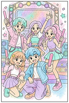Colored example 1