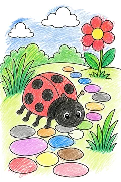 Colored example 1