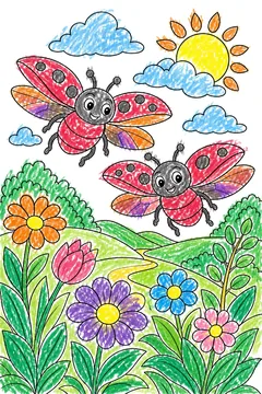 Colored example 1
