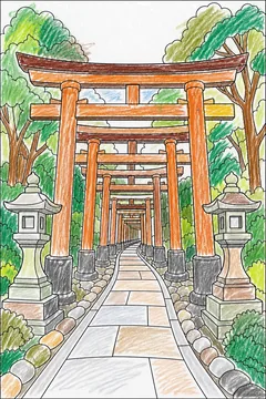 Colored example 1