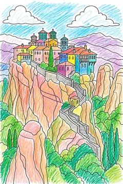 Colored example 1