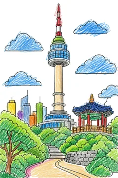 Colored example 1