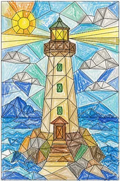 Colored example 1