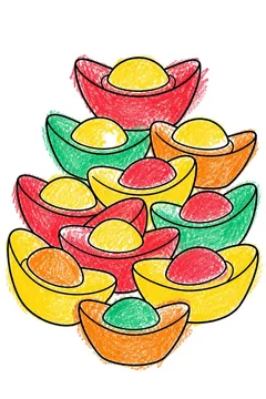 Colored example 1
