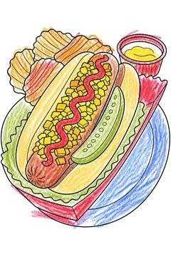 Colored example 1