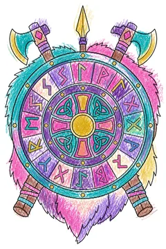 Colored example 1