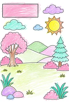 Colored example 1