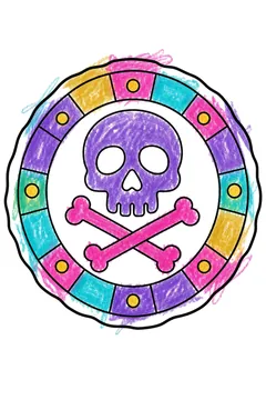 Colored example 1