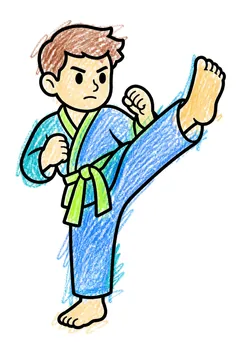 Colored example 1