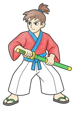 Colored example 3