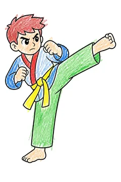 Colored example 1