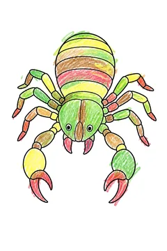 Colored example 1