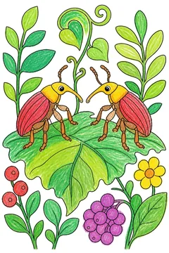 Colored example 3