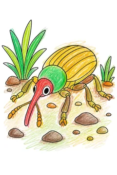 Colored example 1