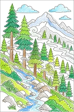 Colored example 1