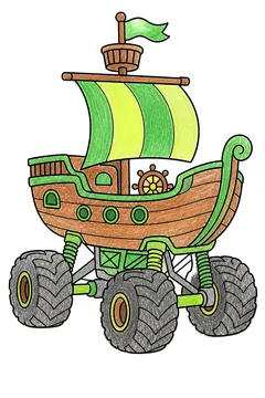 Colored example 3