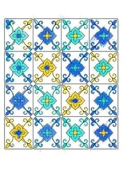 Colored example 1