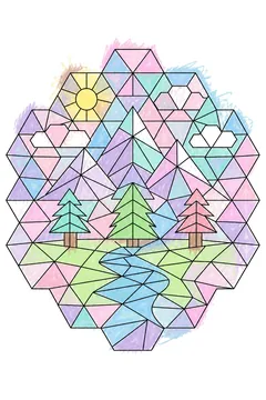 Colored example 1