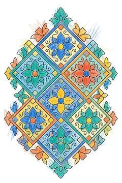 Colored example 1