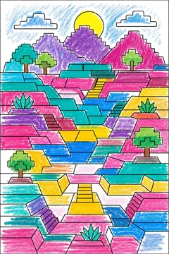 Colored example 1