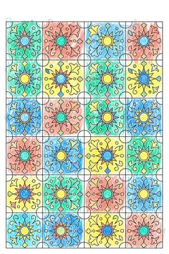 Colored example 1