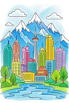 Colored example 2