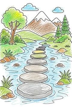 Colored example 1