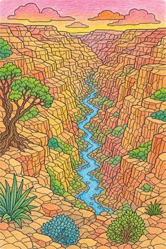 Colored example 1