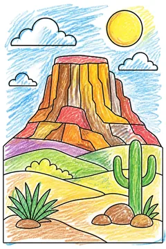 Colored example 1