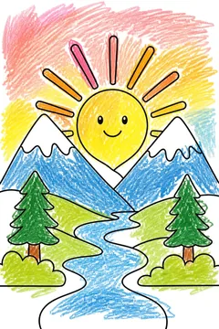 Colored example 1