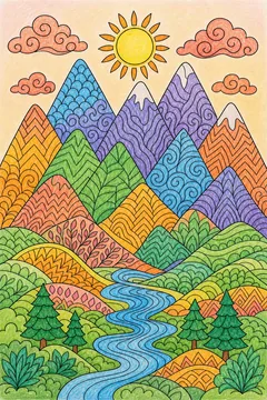 Colored example 2
