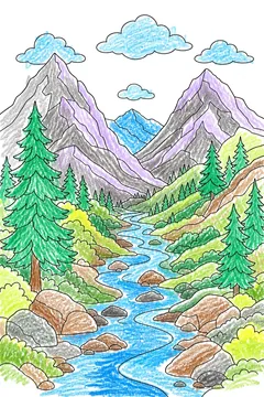 Colored example 1