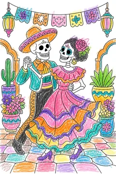 Colored example 1
