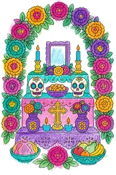 Colored example 1