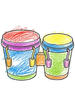 Colored example 1