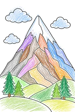 Colored example 1