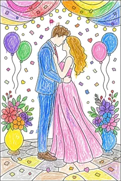 Colored example 1