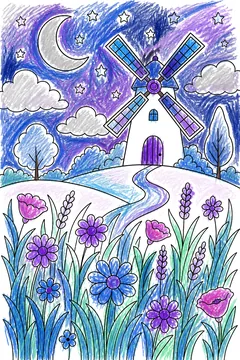 Colored example 1