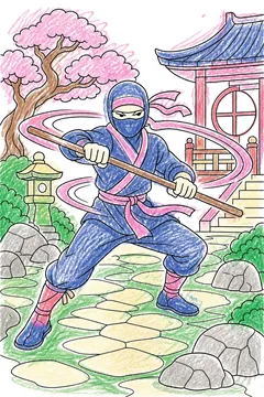 Colored example 1