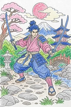 Colored example 1