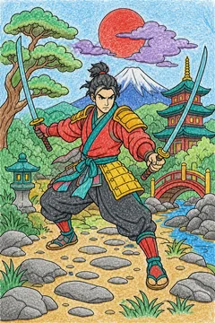 Colored example 2