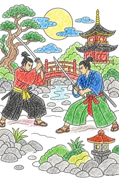 Colored example 1